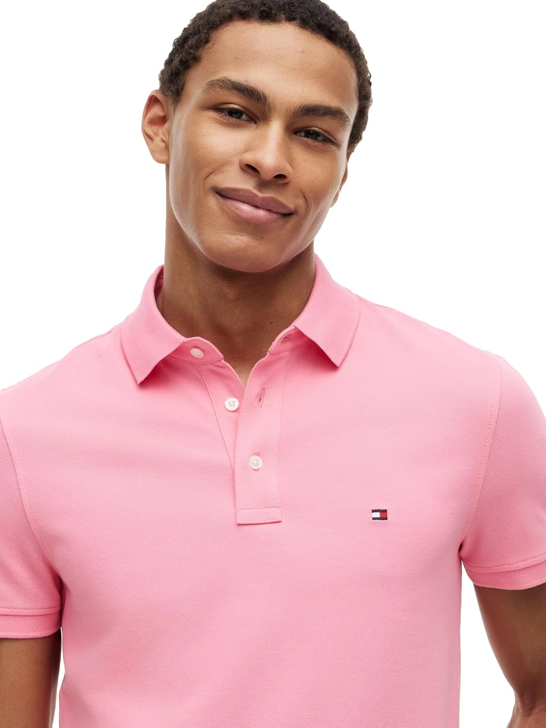 POLO PARA HOMBRE TOMMY HILFIGER SLIM FIT MANGA CORTA ALGODÓN ORGÁNICO - 2