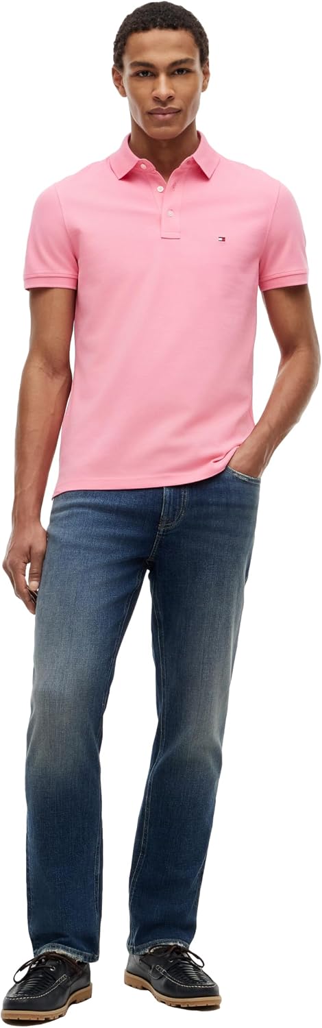 POLO PARA HOMBRE TOMMY HILFIGER SLIM FIT MANGA CORTA ALGODÓN ORGÁNICO - 3