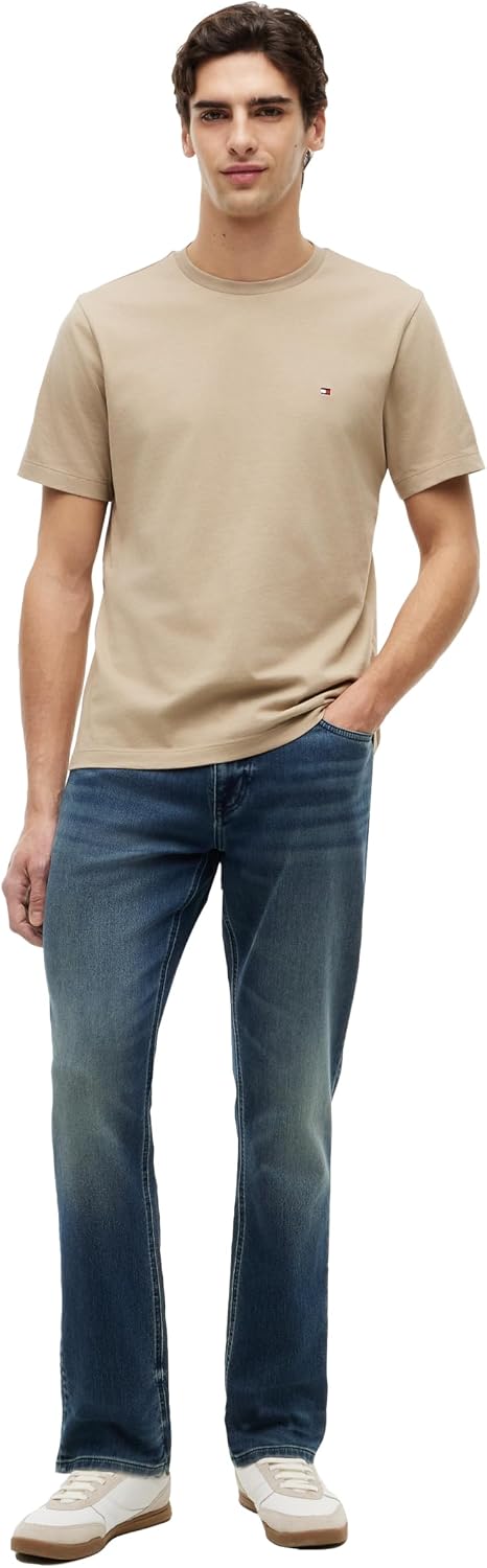 POLO HOMBRE TOMMY HILFIGER MANGA CORTA ALGODÓN CUELLO REDONDO REGULAR FIT - 3