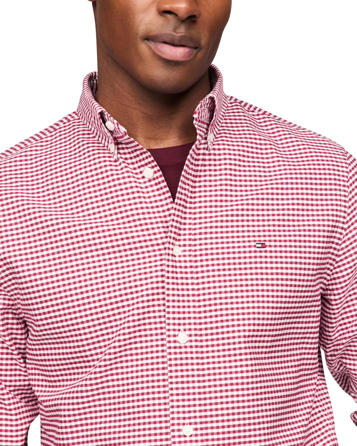 CAMISA DE HOMBRE TOMMY HILFIGER OXFORD MANGA LARGA REGULAR FIT - 2