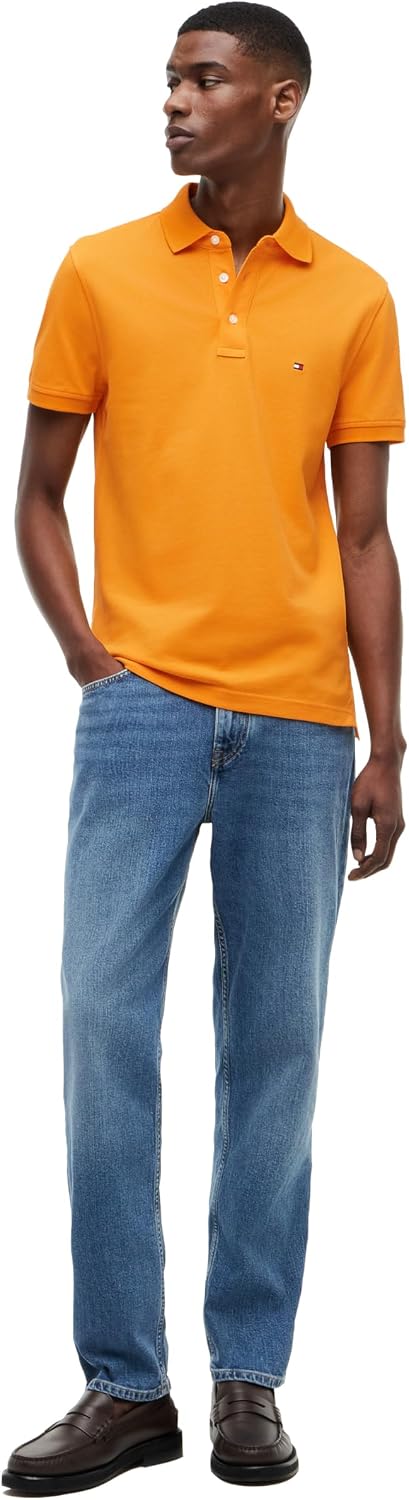 POLO PARA HOMBRE TOMMY HILFIGER SLIM FIT MANGA CORTA ALGODÓN ORGÁNICO - 3