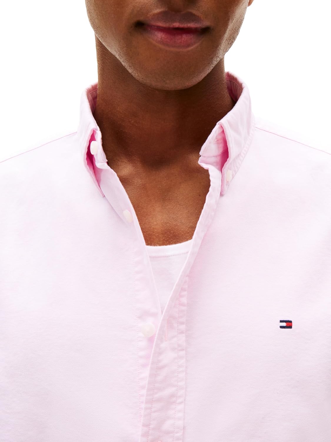 CAMISA DE HOMBRE TOMMY HILFIGER OXFORD MANGA LARGA REGULAR FIT - 2