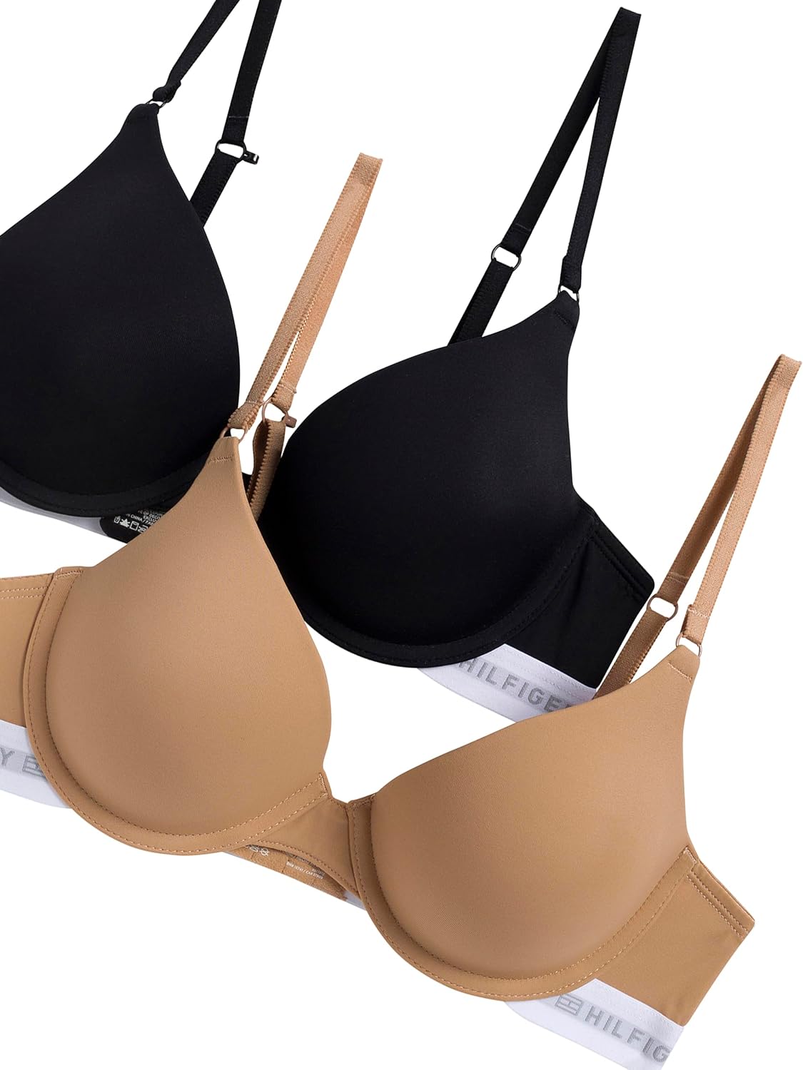 SOSTÉN PUSH UP PARA MUJER TOMMY HILFIGER MICROFIBRA 2-PACK - 3