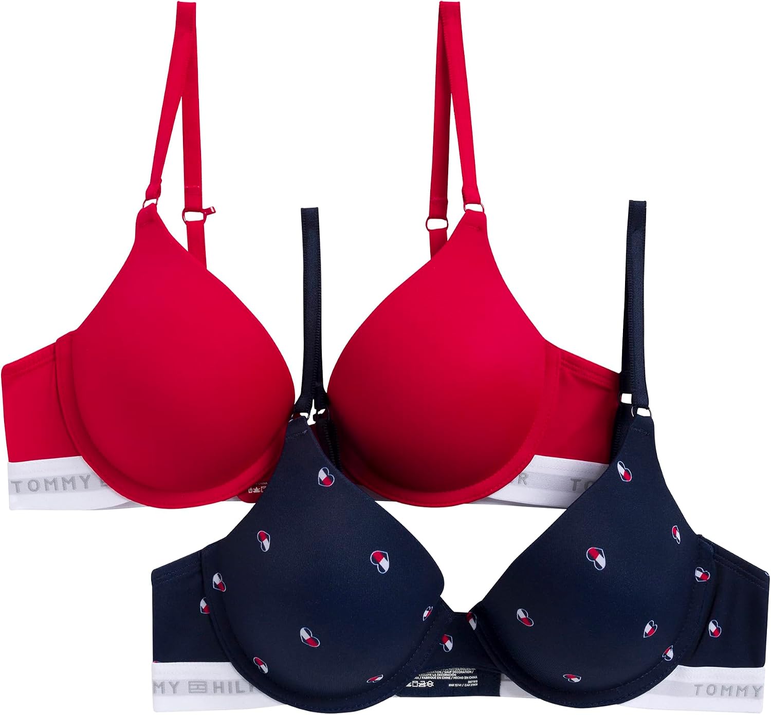 SOSTÉN PUSH UP PARA MUJER TOMMY HILFIGER MICROFIBRA 2-PACK - 4