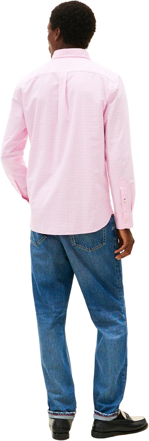 CAMISA DE HOMBRE TOMMY HILFIGER OXFORD MANGA LARGA REGULAR FIT - 4