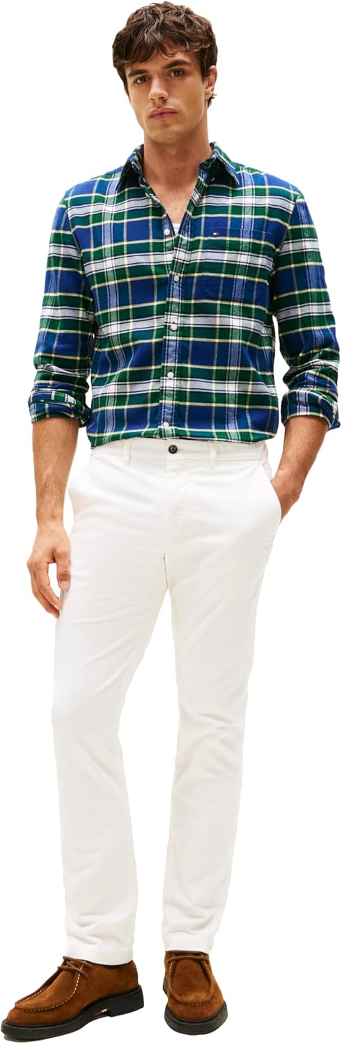 CAMISA DE HOMBRE TOMMY HILFIGER OXFORD MANGA LARGA REGULAR FIT - 3