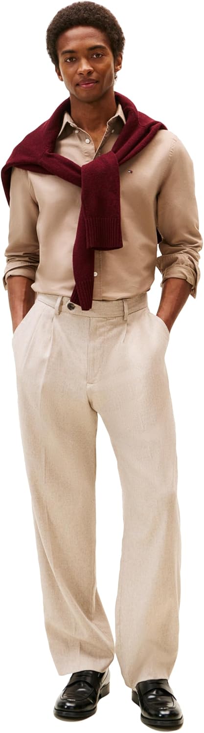 CAMISA DE HOMBRE TOMMY HILFIGER OXFORD MANGA LARGA REGULAR FIT - 3
