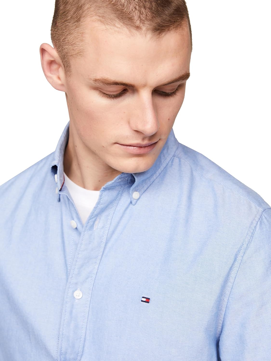 CAMISA HOMBRE TOMMY HILFIGER OXFORD MANGA LARGA REGULAR FIT - 2