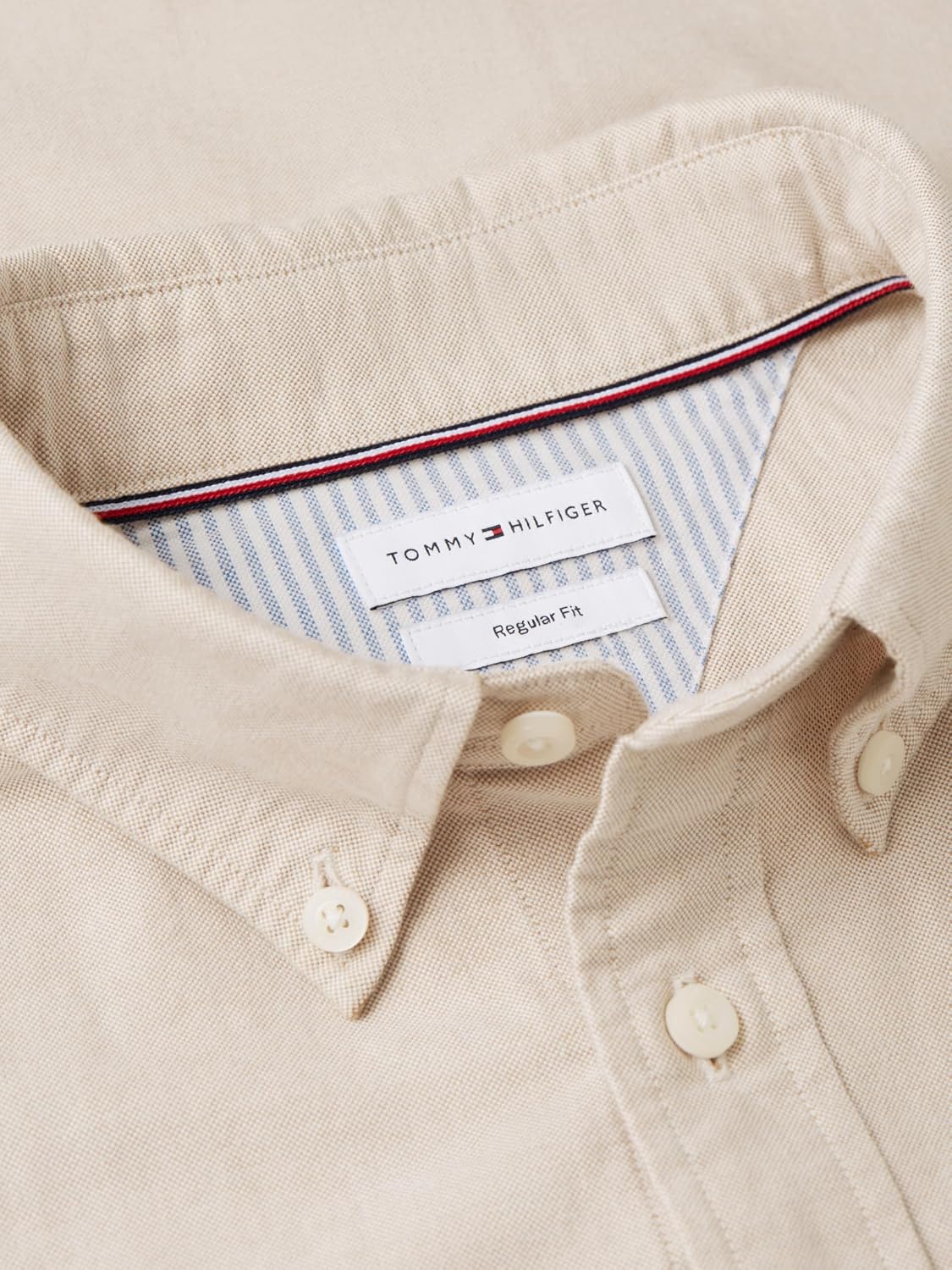 CAMISA DE HOMBRE TOMMY HILFIGER OXFORD MANGA LARGA REGULAR FIT - 5