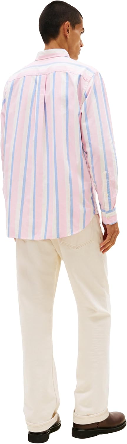 CAMISA DE HOMBRE TOMMY HILFIGER OXFORD MANGA LARGA REGULAR FIT - 4