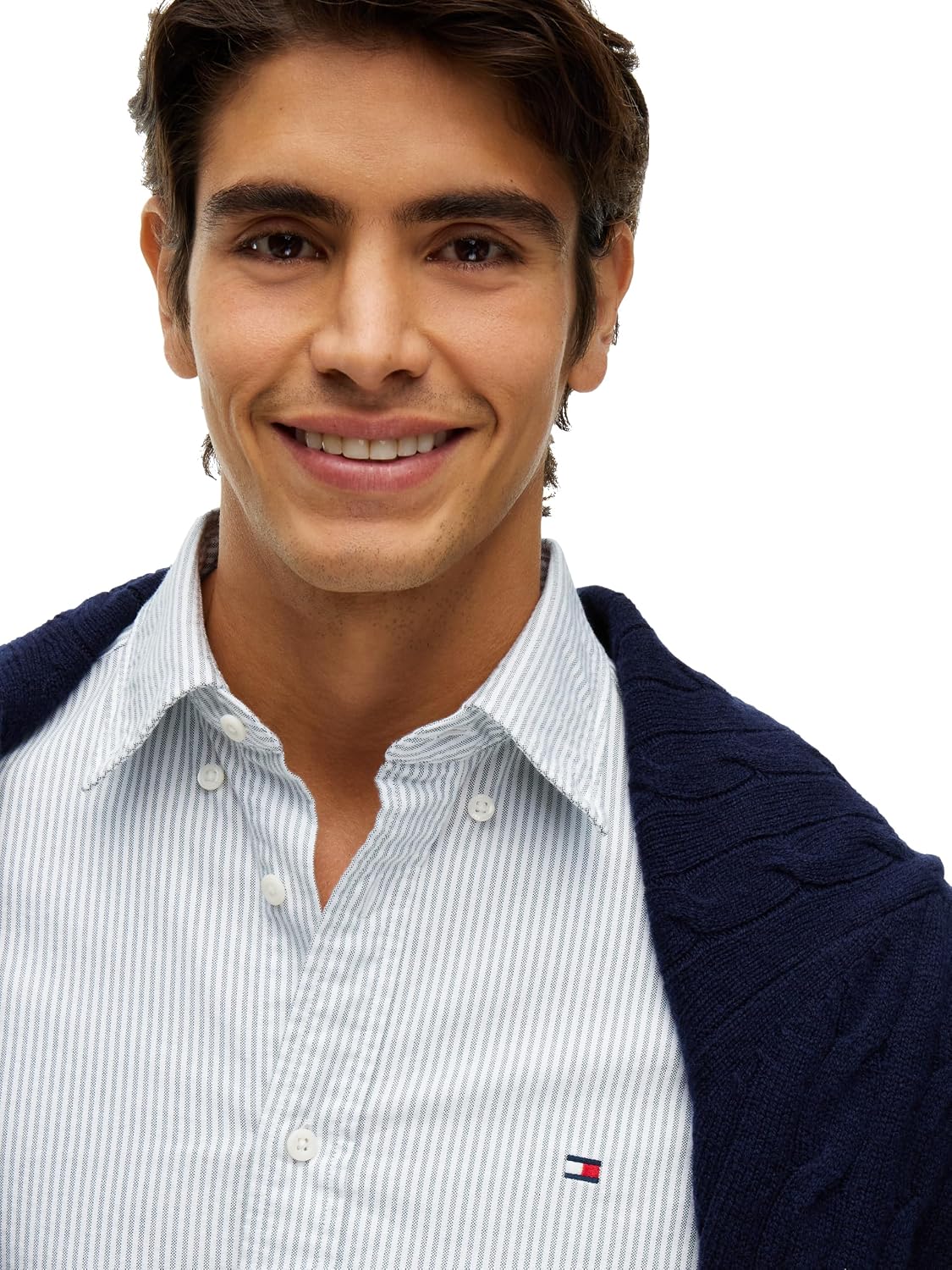 CAMISA DE HOMBRE TOMMY HILFIGER OXFORD MANGA LARGA REGULAR FIT - 2