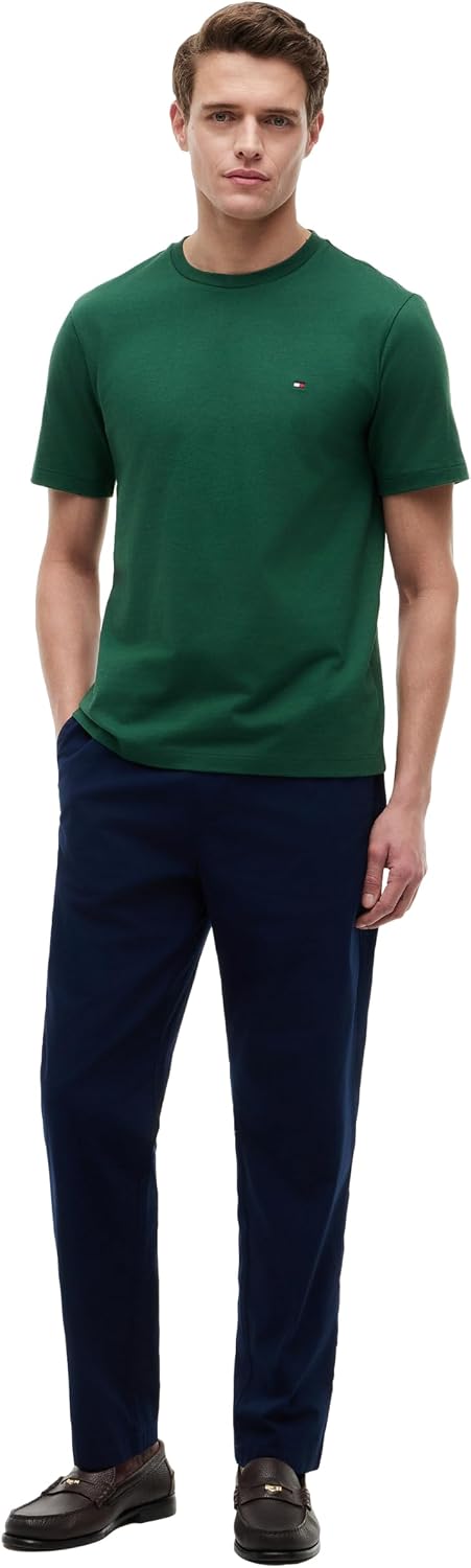 POLO HOMBRE TOMMY HILFIGER MANGA CORTA ALGODÓN CUELLO REDONDO REGULAR FIT - 3