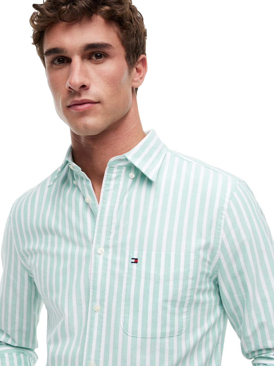 CAMISA DE HOMBRE TOMMY HILFIGER OXFORD MANGA LARGA REGULAR FIT - 2