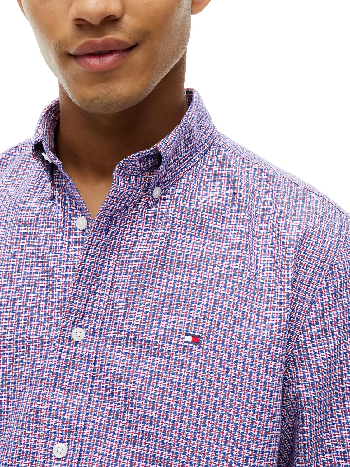 CAMISA DE HOMBRE TOMMY HILFIGER OXFORD MANGA LARGA REGULAR FIT - 2