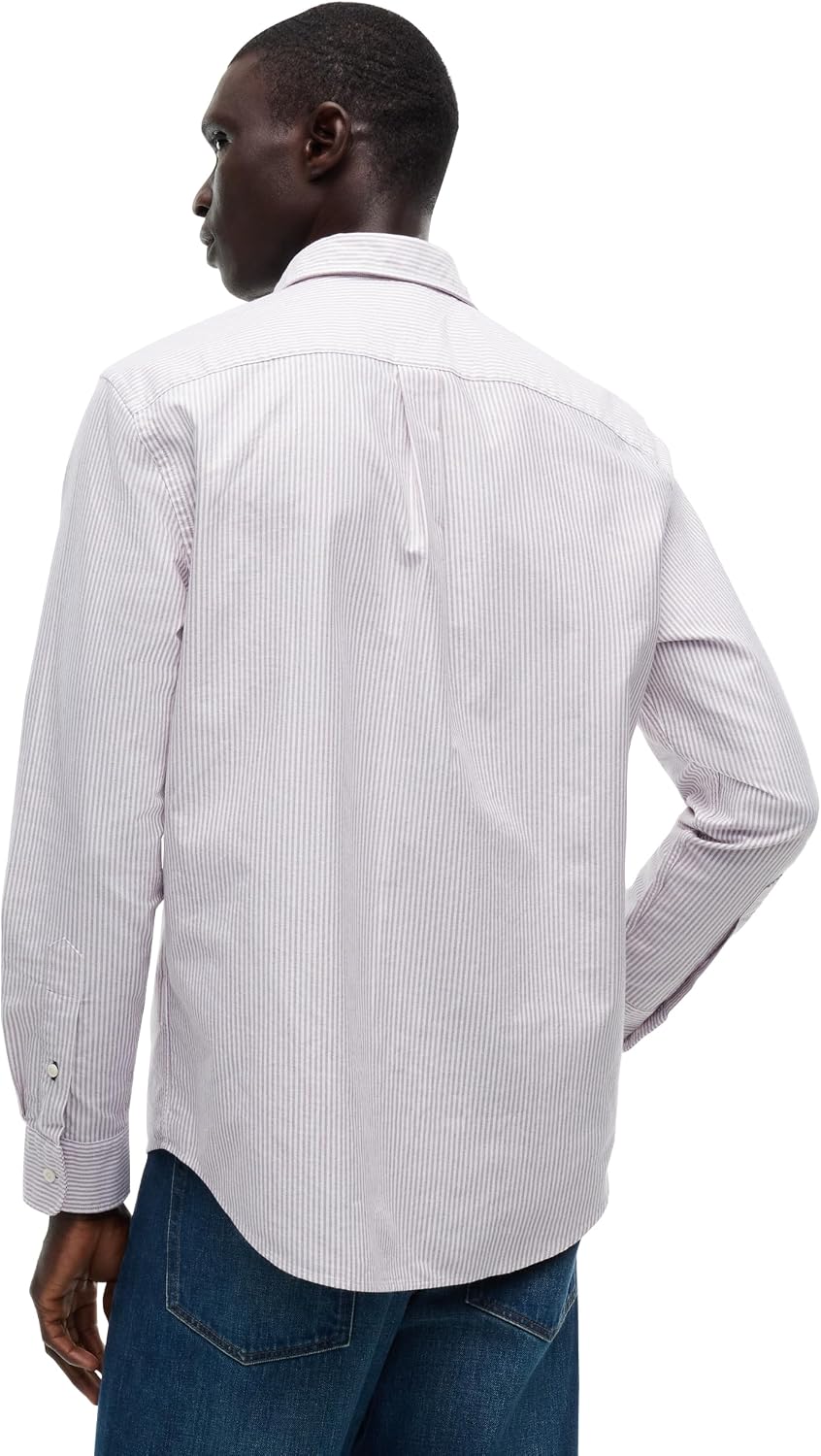 CAMISA DE HOMBRE TOMMY HILFIGER OXFORD MANGA LARGA REGULAR FIT - 4