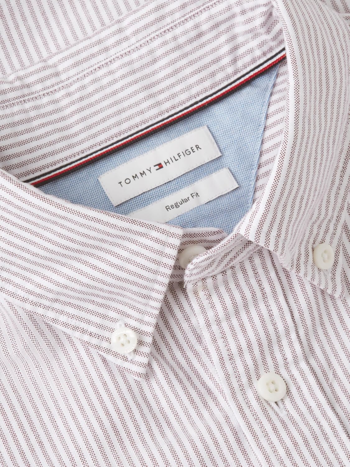 CAMISA DE HOMBRE TOMMY HILFIGER OXFORD MANGA LARGA REGULAR FIT - 5