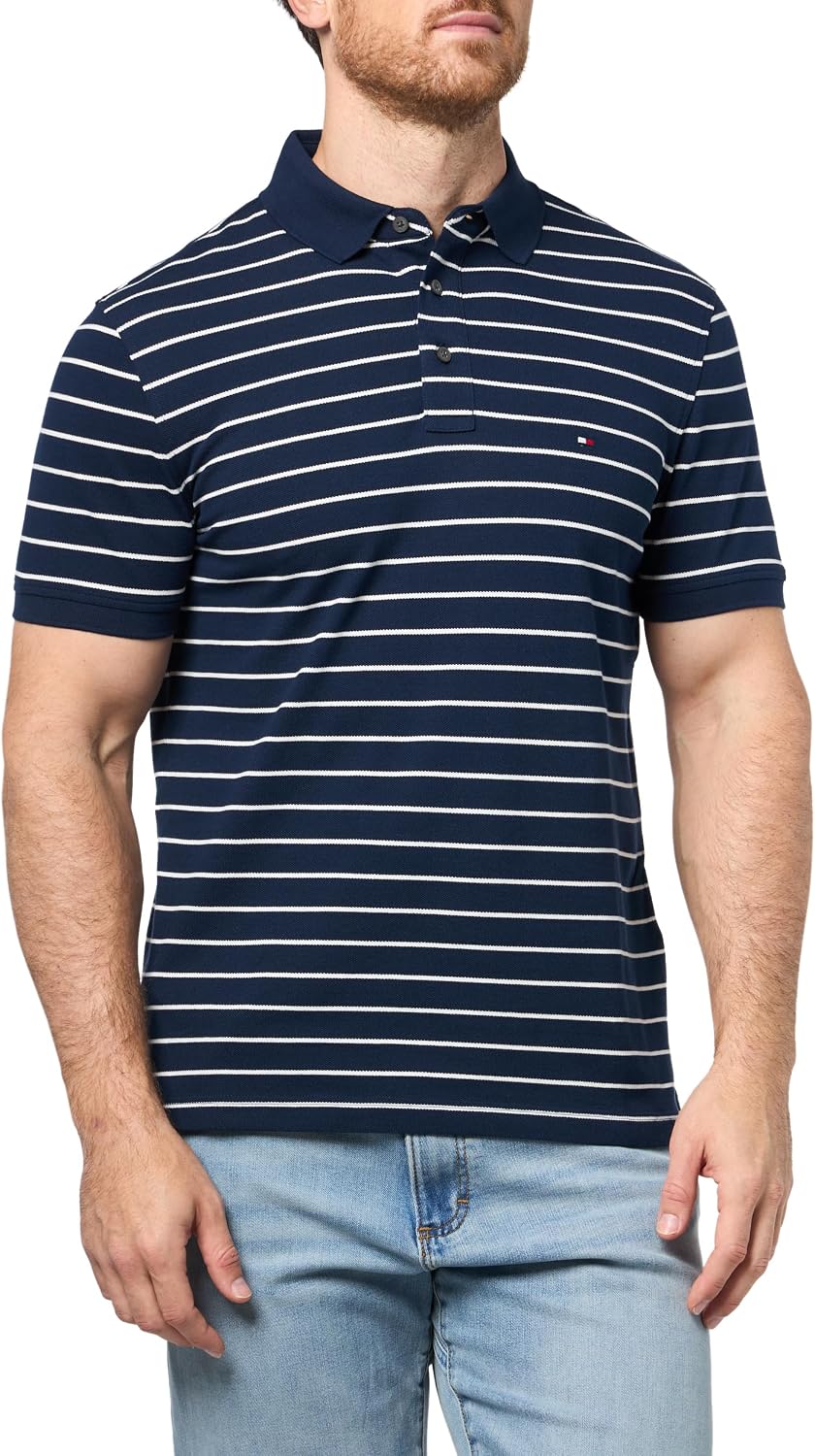 POLO PARA HOMBRE TOMMY HILFIGER SLIM FIT CON ALGODÓN ORGÁNICO Y STRETCH - 3
