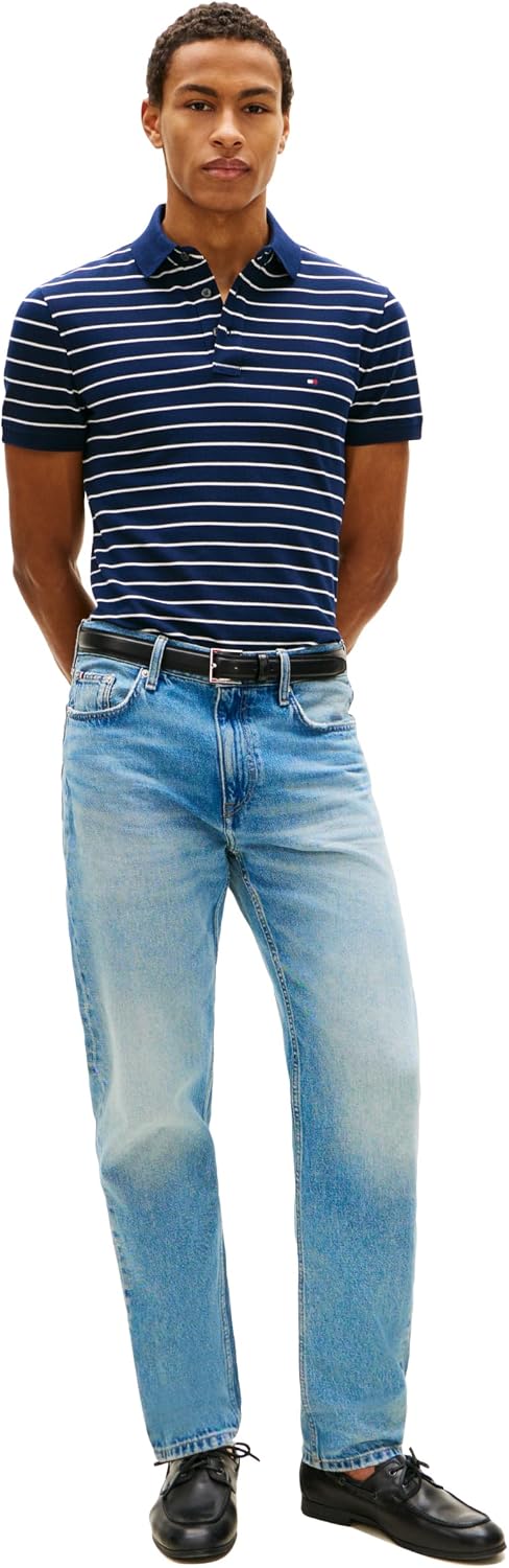 POLO PARA HOMBRE TOMMY HILFIGER SLIM FIT CON ALGODÓN ORGÁNICO Y STRETCH - 4