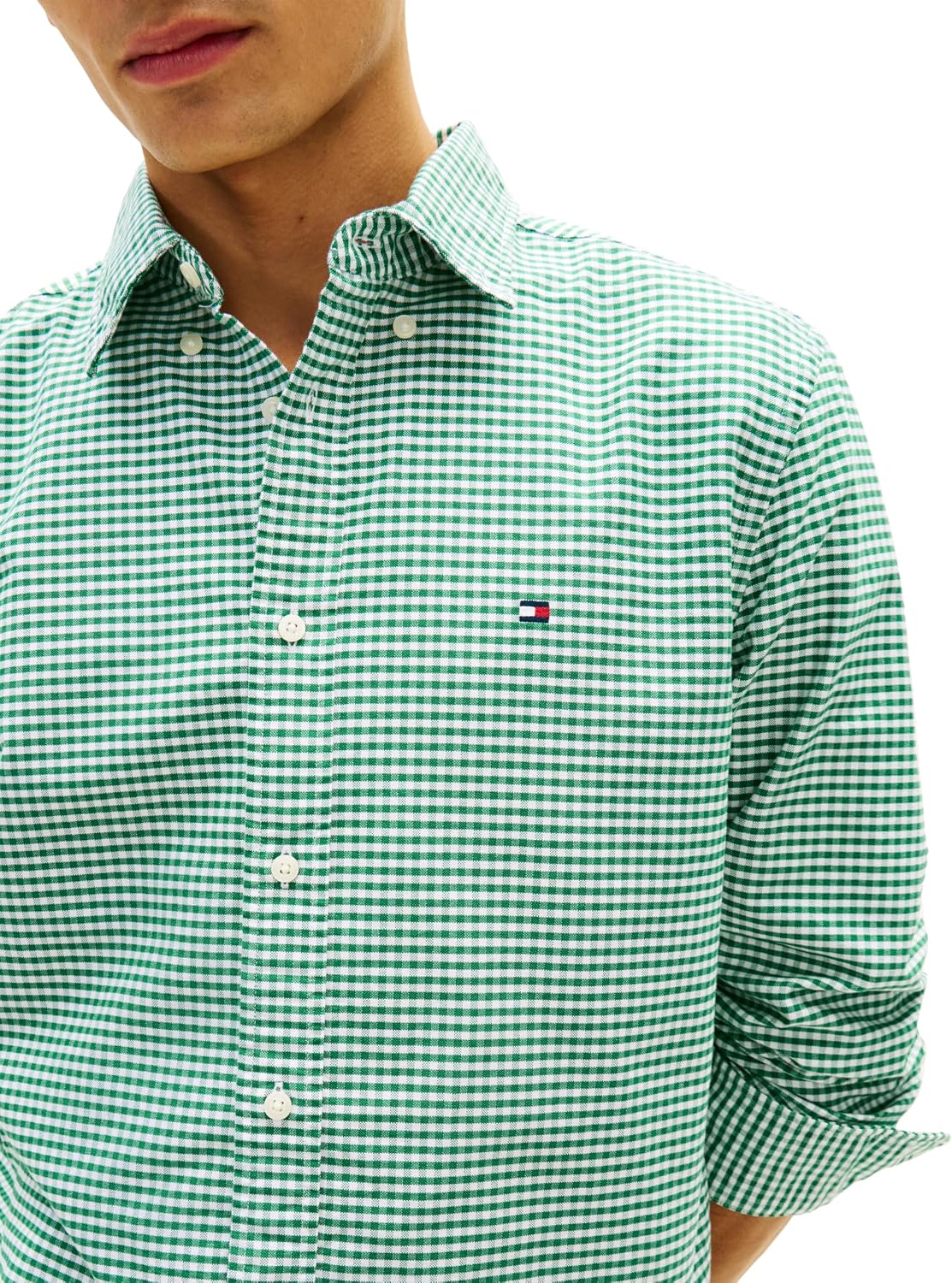 CAMISA DE HOMBRE TOMMY HILFIGER OXFORD MANGA LARGA REGULAR FIT - 2