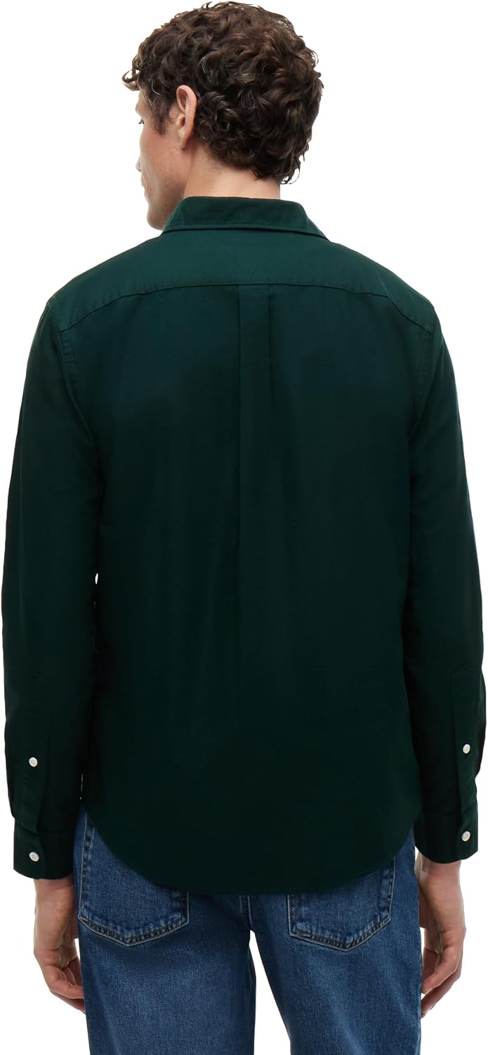 CAMISA DE HOMBRE TOMMY HILFIGER OXFORD MANGA LARGA REGULAR FIT - 4