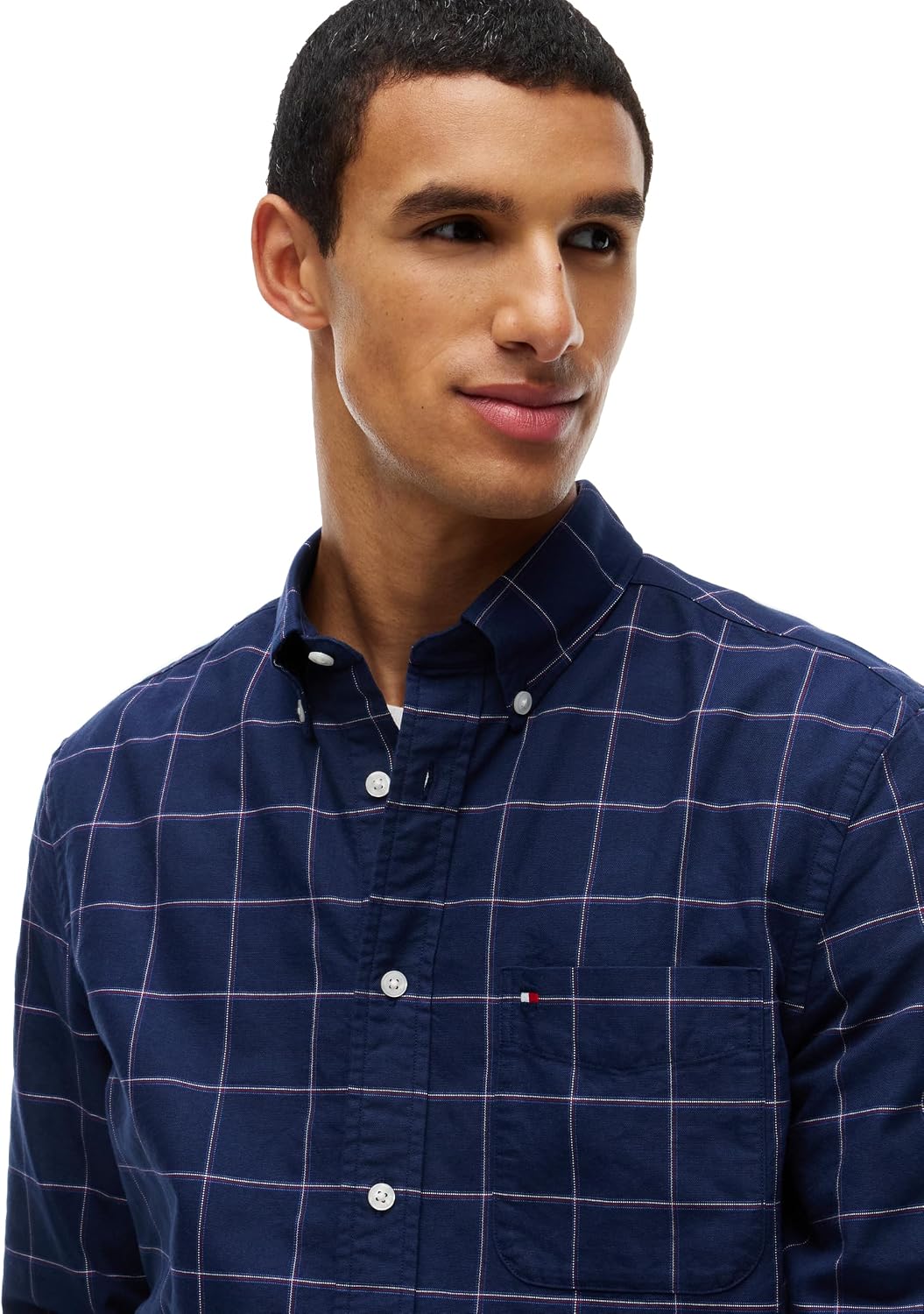 CAMISA DE HOMBRE TOMMY HILFIGER OXFORD MANGA LARGA REGULAR FIT - 2
