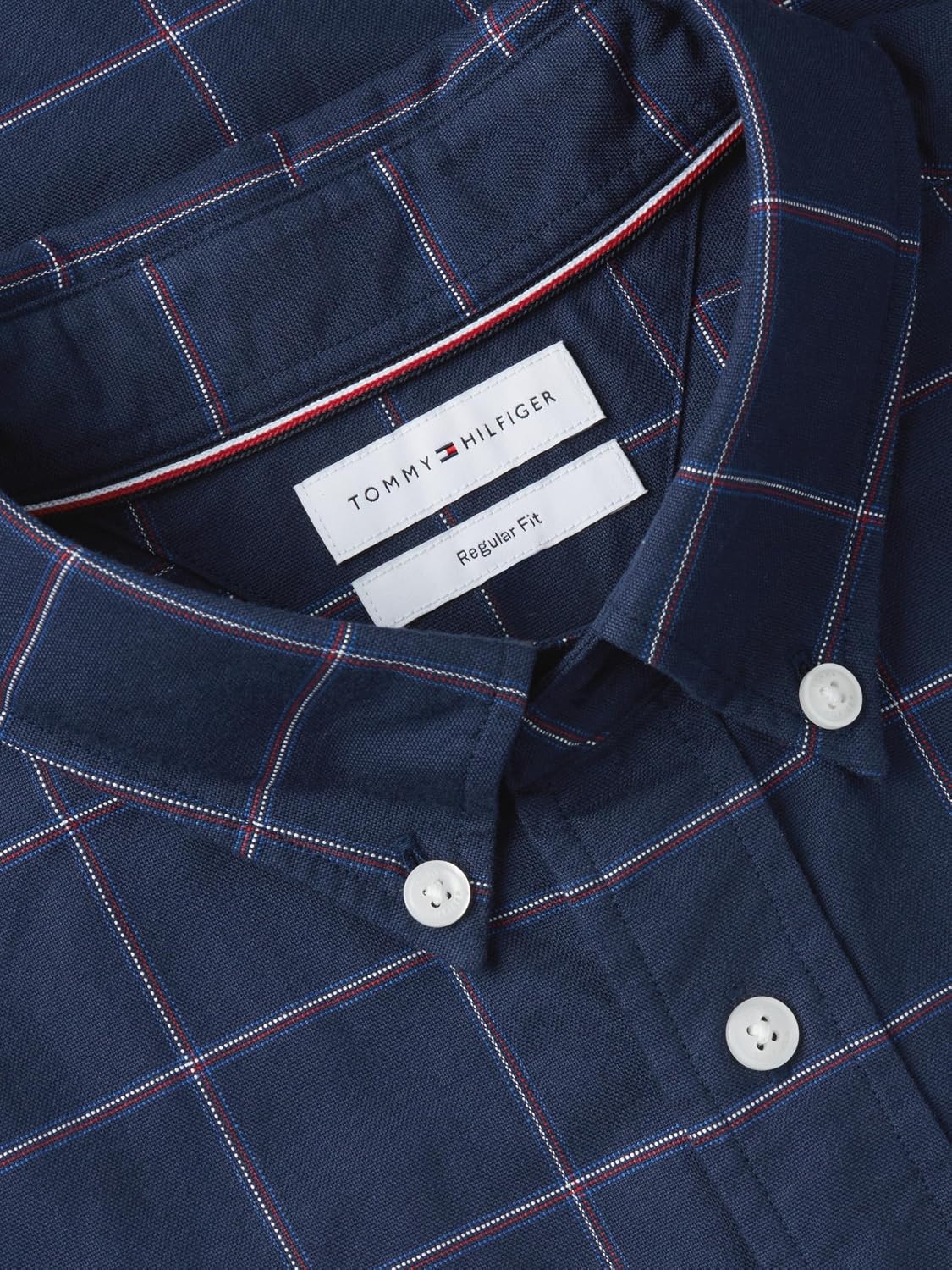 CAMISA DE HOMBRE TOMMY HILFIGER OXFORD MANGA LARGA REGULAR FIT - 5