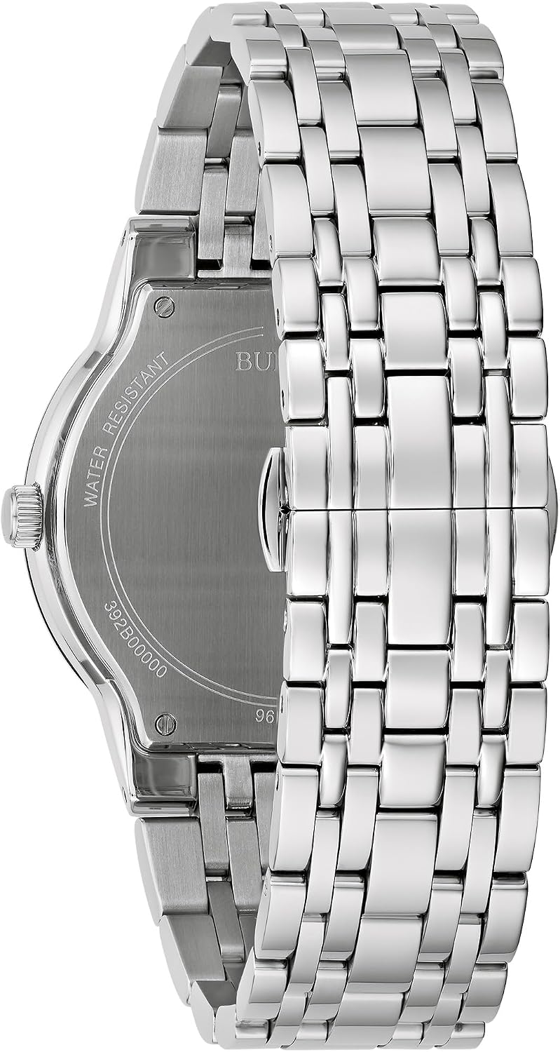 RELOJ DE PULSERA BULOVA MODERN PARA HOMBRE ACERO INOXIDABLE DORADO CON CALENDARIO Y ESFERA CON DIAMANTES - 3
