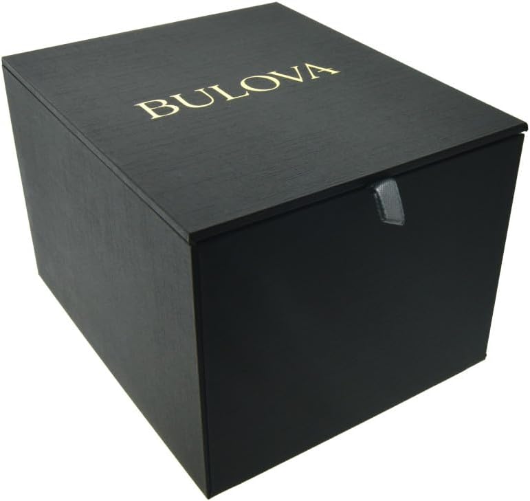 RELOJ DE PULSERA BULOVA MODERN PARA HOMBRE ACERO INOXIDABLE DORADO CON CALENDARIO Y ESFERA CON DIAMANTES - 4