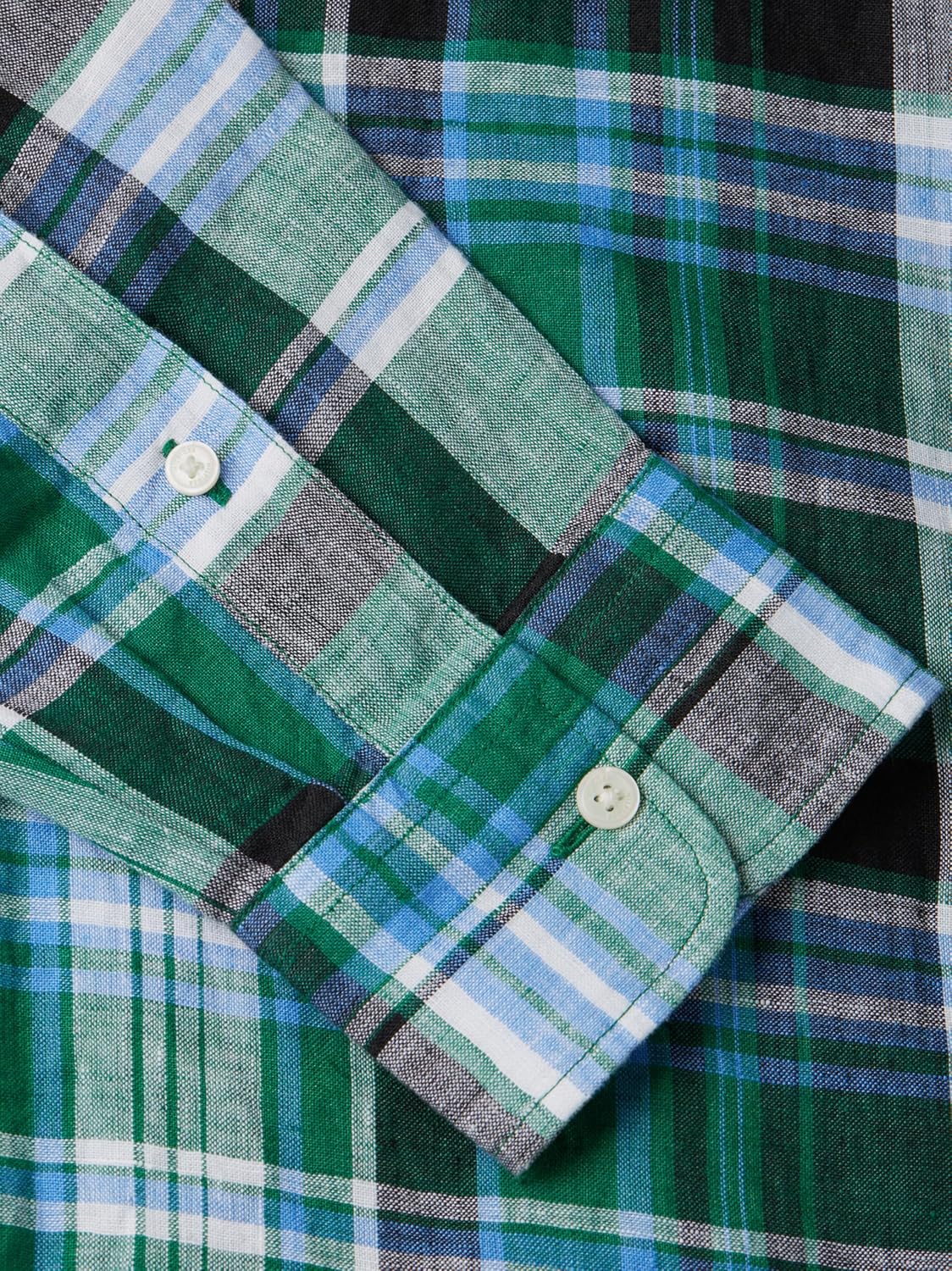 CAMISA DE HOMBRE TOMMY HILFIGER MANGA LARGA LINO CORTE REGULAR - 5