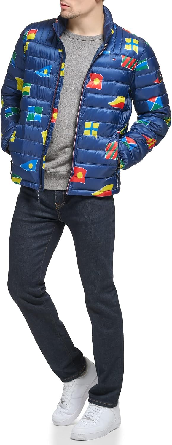 CASACA TOMMY HILFIGER ULTRA LOFT LIGERA PLEGABLE HOMBRE - 2