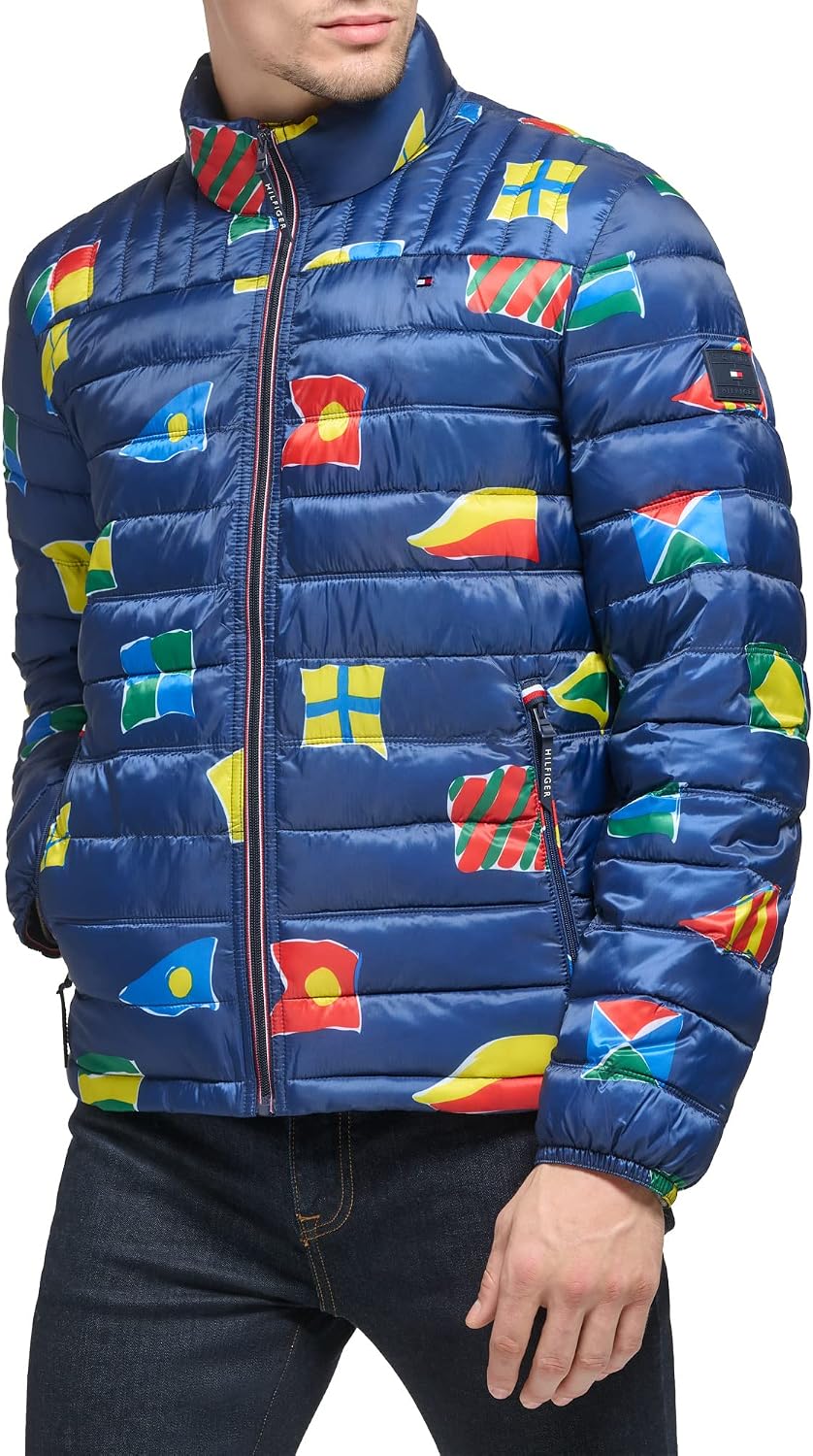 CASACA TOMMY HILFIGER ULTRA LOFT LIGERA PLEGABLE HOMBRE - 3