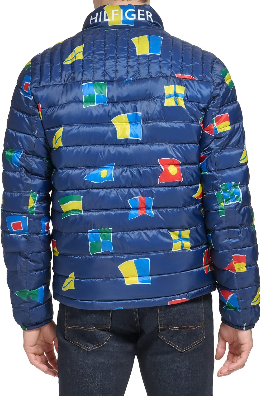 CASACA TOMMY HILFIGER ULTRA LOFT LIGERA PLEGABLE HOMBRE - 4
