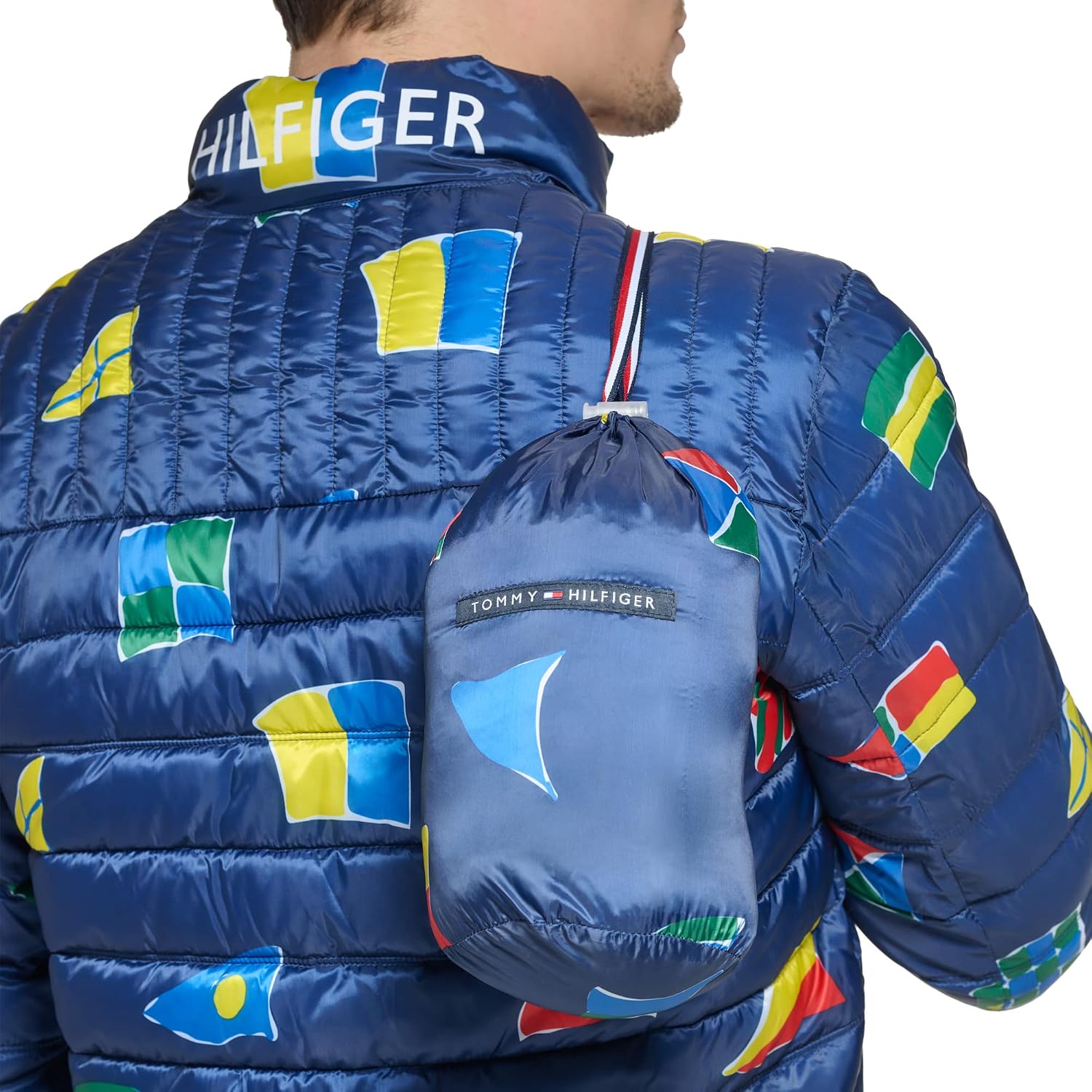 CASACA TOMMY HILFIGER ULTRA LOFT LIGERA PLEGABLE HOMBRE - 5