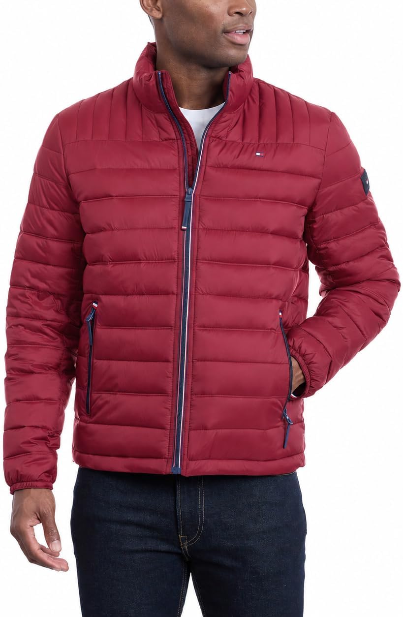 CASACA PARA HOMBRE TOMMY HILFIGER ULTRA LOFT LIGERA Y COMPACTABLE - 1