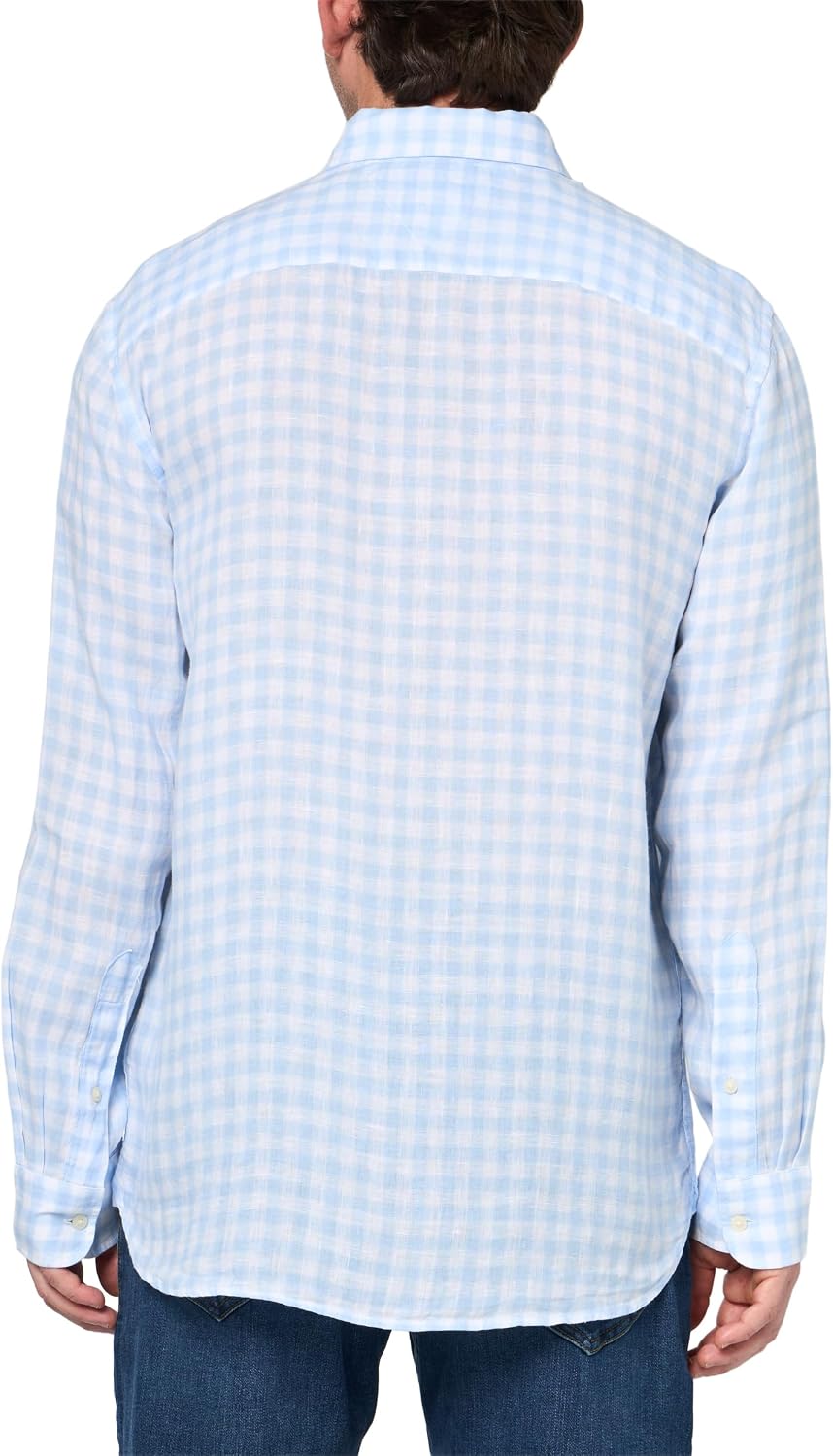 CAMISA DE HOMBRE TOMMY HILFIGER MANGA LARGA LINO AJUSTE REGULAR - 3