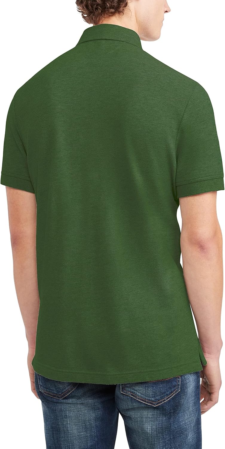 POLO PARA HOMBRE TOMMY HILFIGER MANGA CORTA ALGODÓN PIQUÉ AJUSTE CLÁSICO VERDE - 2