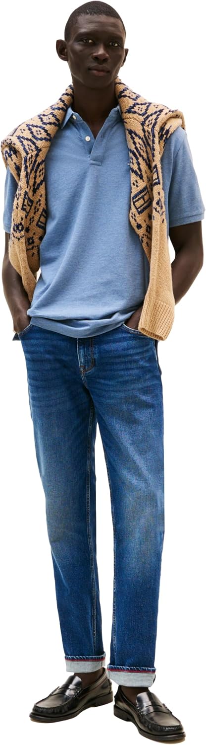 POLO PARA HOMBRE TOMMY HILFIGER MANGA CORTA ALGODÓN PIQUÉ AJUSTE CLÁSICO - 3