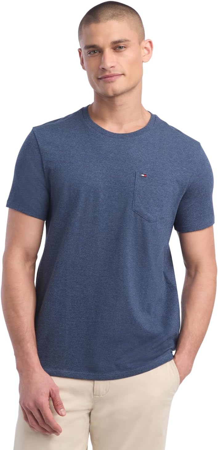 POLO PARA HOMBRE TOMMY HILFIGER ESSENTIAL MANGA CORTA ALGODÓN CON BOLSILLO - 1