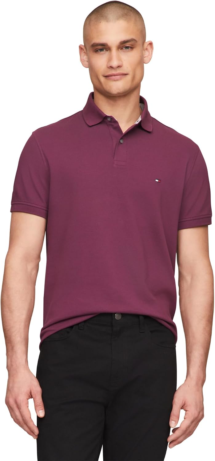 POLO PARA HOMBRE TOMMY HILFIGER SLIM FIT CON ALGODÓN ORGÁNICO Y STRETCH - 1