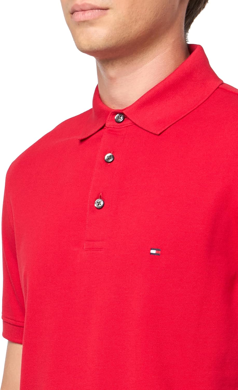 POLO PARA HOMBRE TOMMY HILFIGER MANGA CORTA SLIM FIT CON ALGODÓN ORGÁNICO Y STRETCH - 3