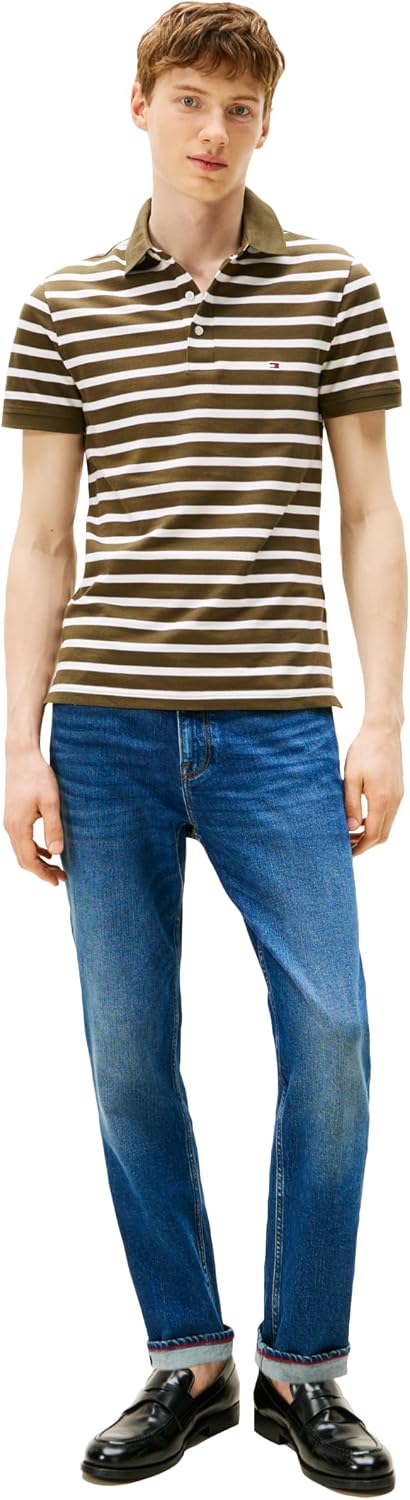 POLO PARA HOMBRE TOMMY HILFIGER SLIM FIT CON ALGODÓN ORGÁNICO Y STRETCH - 3