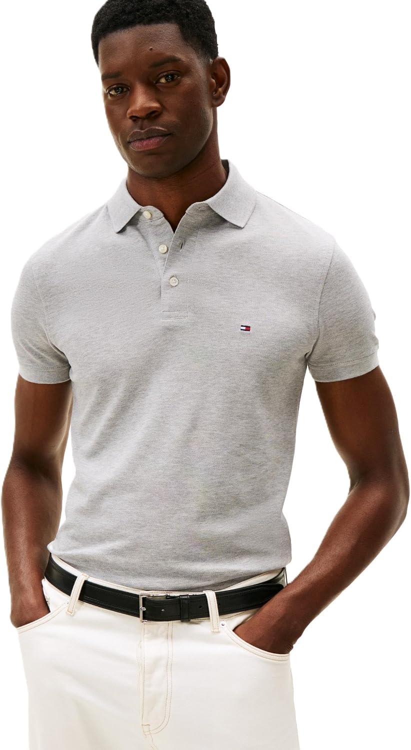 POLO HOMBRE TOMMY HILFIGER SLIM FIT MANGA CORTA ALGODÓN ORGÁNICO - 1