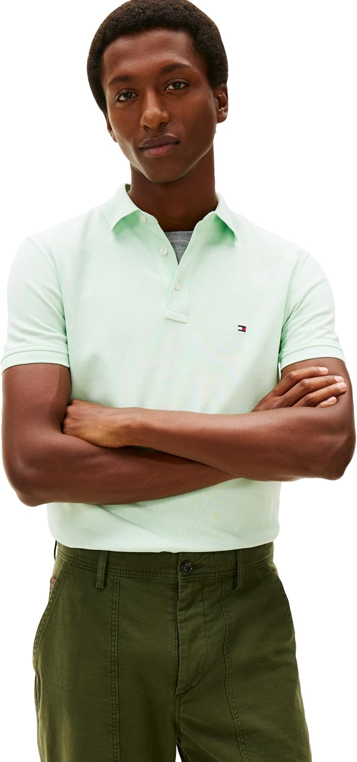 POLO PARA HOMBRE TOMMY HILFIGER SLIM FIT CON ALGODÓN ORGÁNICO Y STRETCH - 1