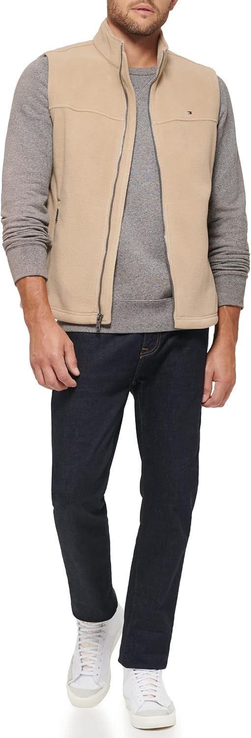 CHALECO PARA HOMBRE TOMMY HILFIGER POLAR FLEECE LIGERO - 3