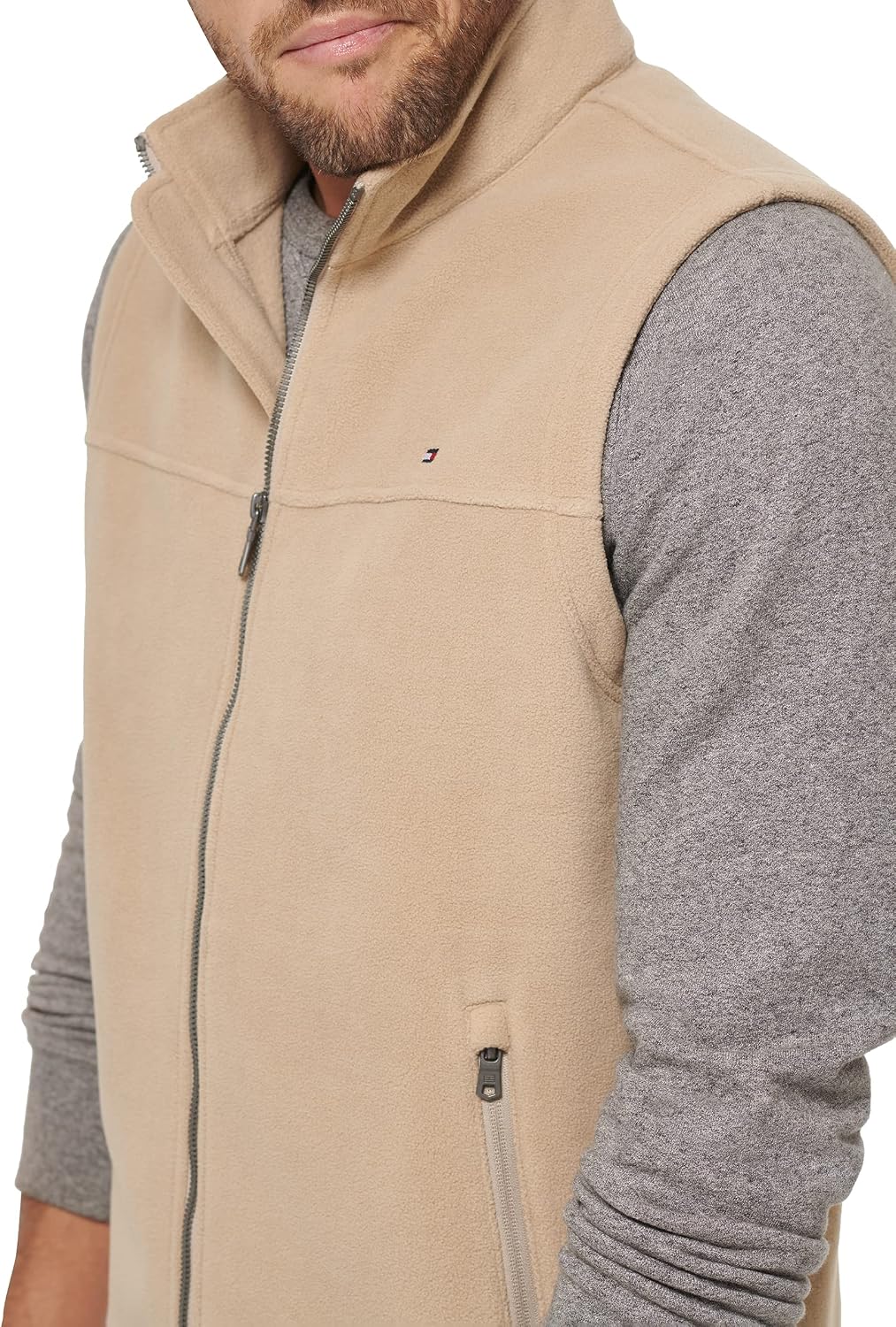 CHALECO PARA HOMBRE TOMMY HILFIGER POLAR FLEECE LIGERO - 4