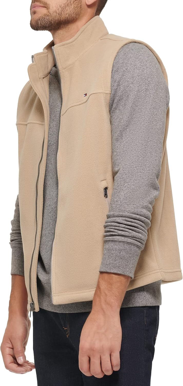 CHALECO PARA HOMBRE TOMMY HILFIGER POLAR FLEECE LIGERO - 5