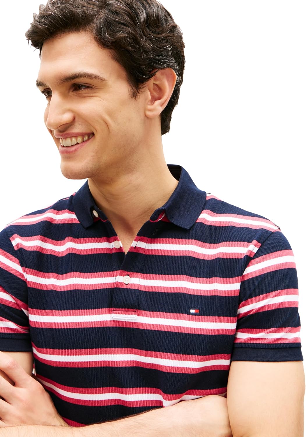 POLO PARA HOMBRE TOMMY HILFIGER SLIM FIT CON ALGODÓN ORGÁNICO Y STRETCH - 2