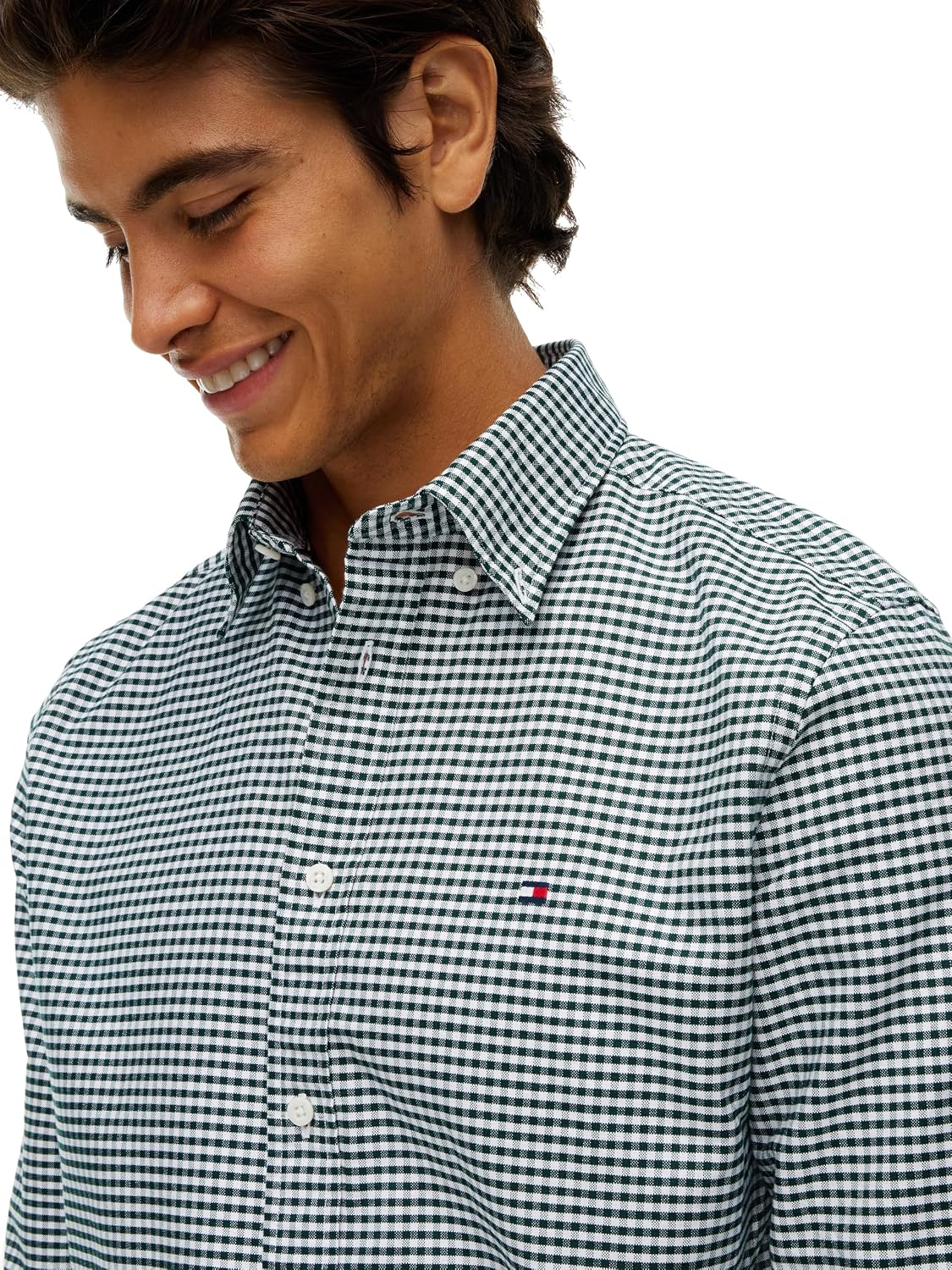 CAMISA DE HOMBRE TOMMY HILFIGER OXFORD MANGA LARGA REGULAR FIT - 2
