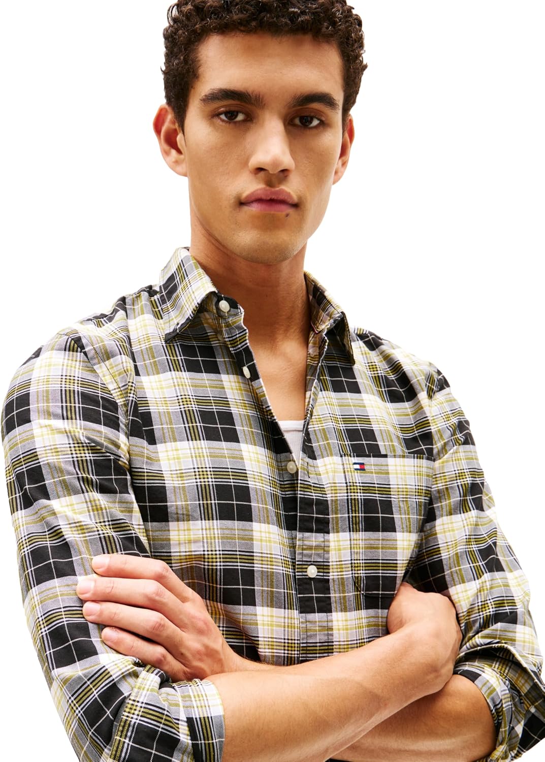 CAMISA HOMBRE TOMMY HILFIGER OXFORD MANGA LARGA REGULAR FIT - 2