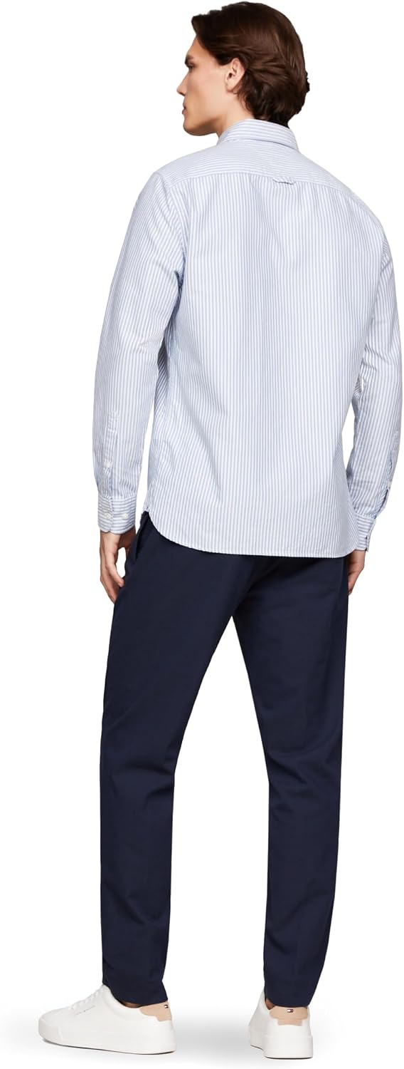 CAMISA DE HOMBRE TOMMY HILFIGER OXFORD MANGA LARGA REGULAR FIT - 3